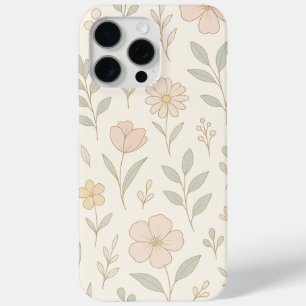 Minimalist Aesthetic Botanicals iPhone Case