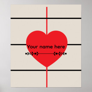 Minimalist Aesthetic Design – Inspirational Quote  Poster