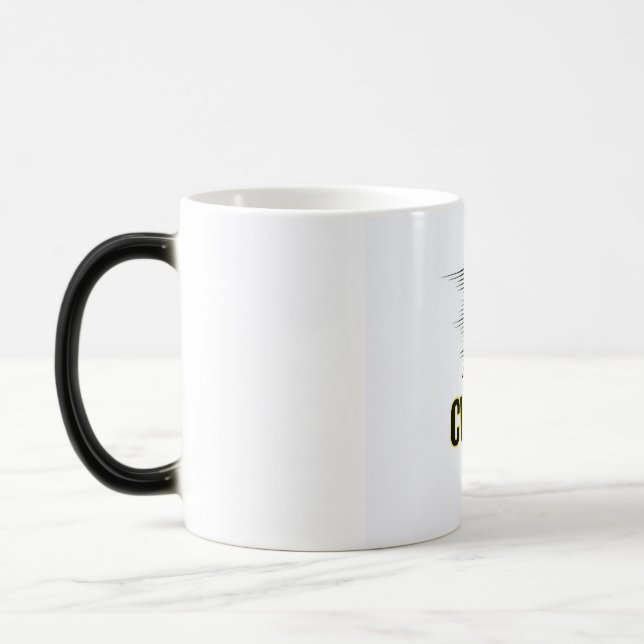 Minimalist Aesthetic T-Shirt Design  Trendy  Magic Mug (Left)