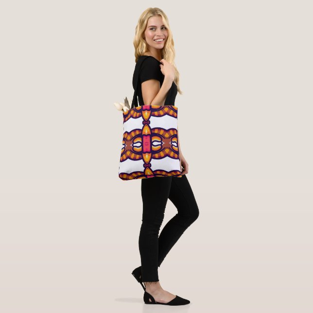 Minimalist Aesthetic Tote Bag Stylish Gift (On Model)