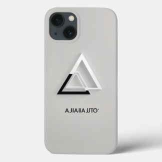 Minimalist "Ajia" Shop Logo iPhone Case 