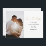 Minimalist and chich photo save the date<br><div class="desc">Made for you!</div>