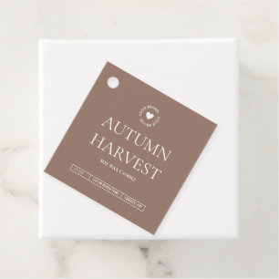 Minimalist and Modern Candle Hang Tag Template