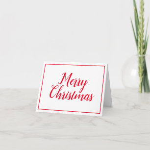 Minimalist and Modern Christmas Card