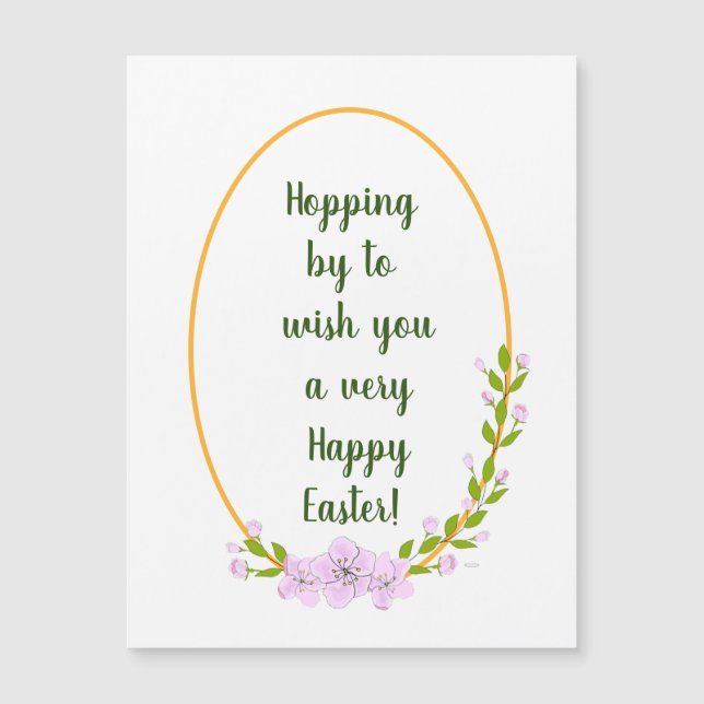 Minimalist  Apple Tree flowers holiday Easter   (Front)