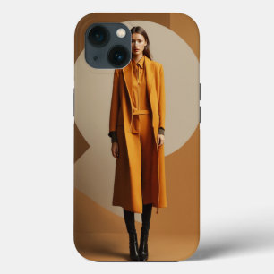 Minimalist Art Company Logo - Fashion & Digital iPhone 13 Case