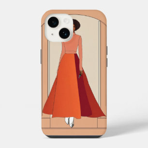 Minimalist Art Company Logo - Fashion & Digital iPhone 14 Case
