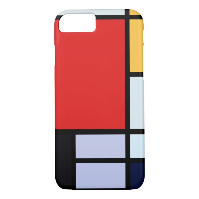 Minimalist Art Deco iPhone case (Back)