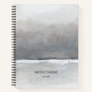 Minimalist Artist Custom with Your Art Notebook