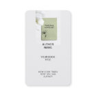 Minimalist Author Bookmark Template with Book Cove