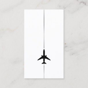 Minimalist Aviation Business Card