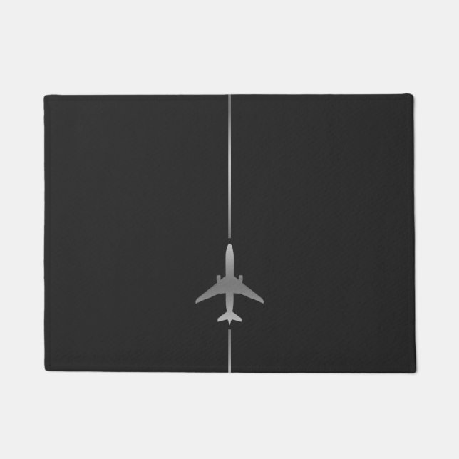 Minimalist Aviation Doormat (Front)
