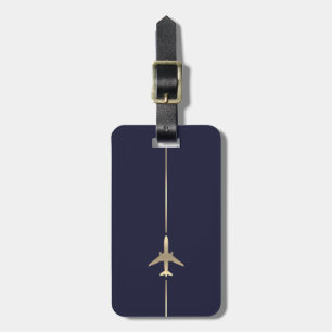 Minimalist Aviation Luggage Tag