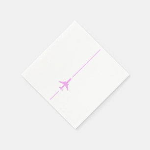 Minimalist Aviation Napkins