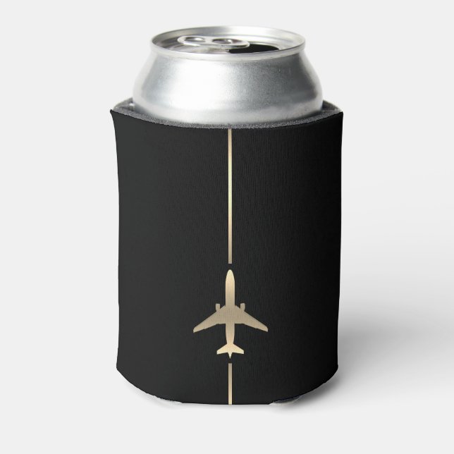 Minimalist Aviation Seltzer Can Cooler (Can Back)