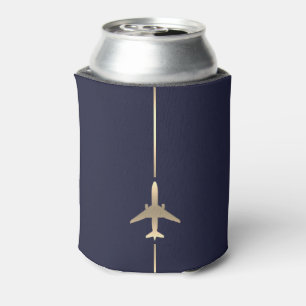 Minimalist Aviation Seltzer Can Cooler
