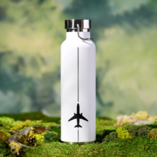 Minimalist Aviation  Water Bottle