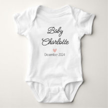 Minimalist Baby Coming Soon | Custom Newborn Gift
