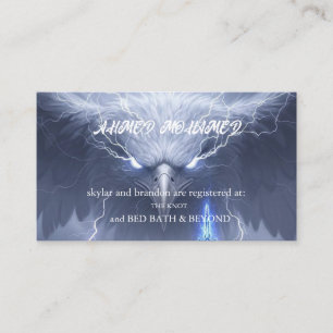 Minimalist Baby Shower Gift Registry Card – Botani