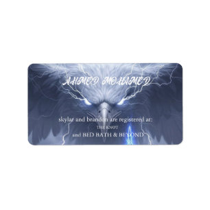 Minimalist Baby Shower Gift Registry Card – Botani Label