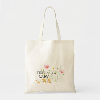 Minimalist Baby Shower Tote Bag