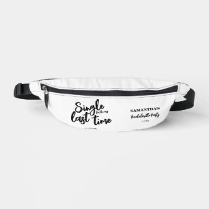 Minimalist Bachelorette Party  Bum Bags