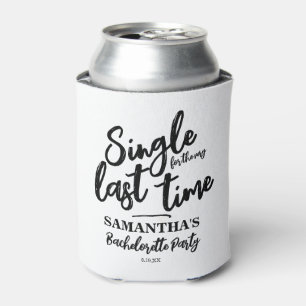 Minimalist Bachelorette Party Can Cooler