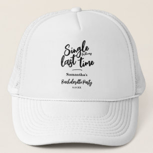 Minimalist Bachelorette Party  Trucker Hat
