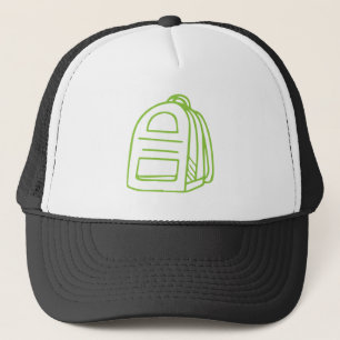 Minimalist Backpack Design – Back to School Art Trucker Hat