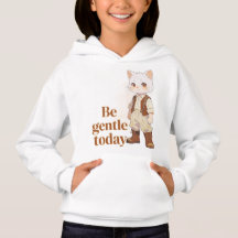 Minimalist “Be Gentle Today” Old Soul Cat T