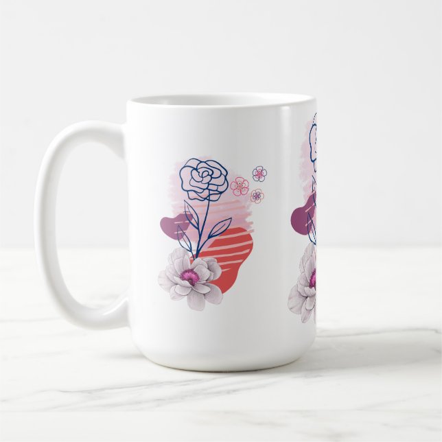 Minimalist Beautiful Design ADVcreators Article33 Coffee Mug (Left)