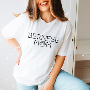 Minimalist Bernese mama Gift Bernese Mountain Dog T-Shirt