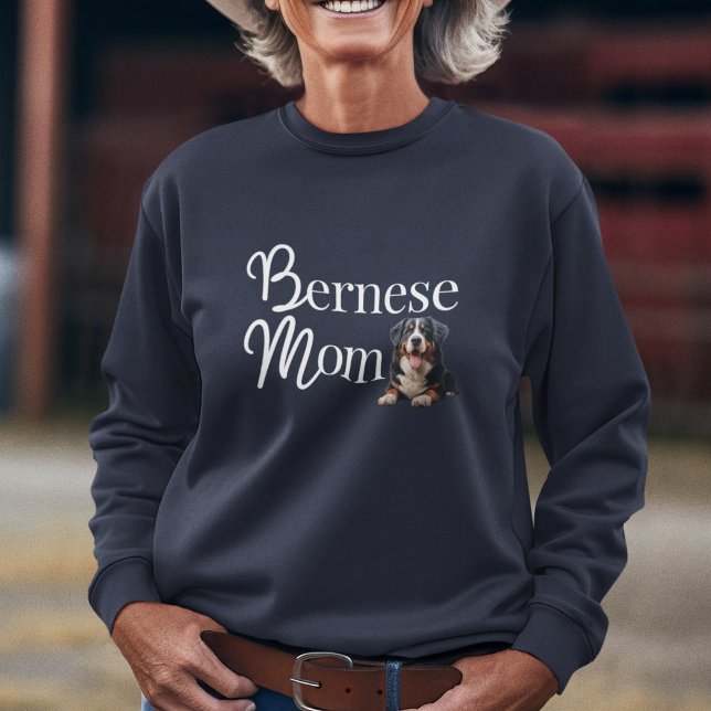 Minimalist Bernese Mum Gift Bernese Mountain Dog Sweatshirt (Creator Uploaded)