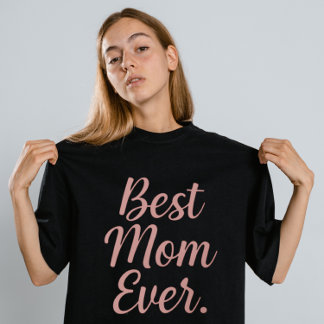 minimalist Best Mum Ever  T-Shirt