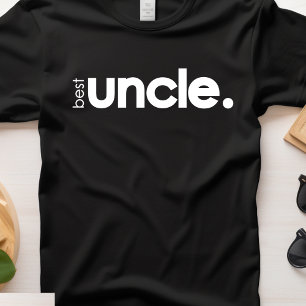 Minimalist Best Uncle Basic Men's T-Shirt