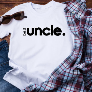 Minimalist Best Uncle Basic Men's T-Shirt