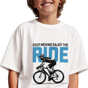 Minimalist Bicycle Rider T-Shirt