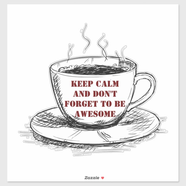 Minimalist Black and White Coffee Mug (Sheet)