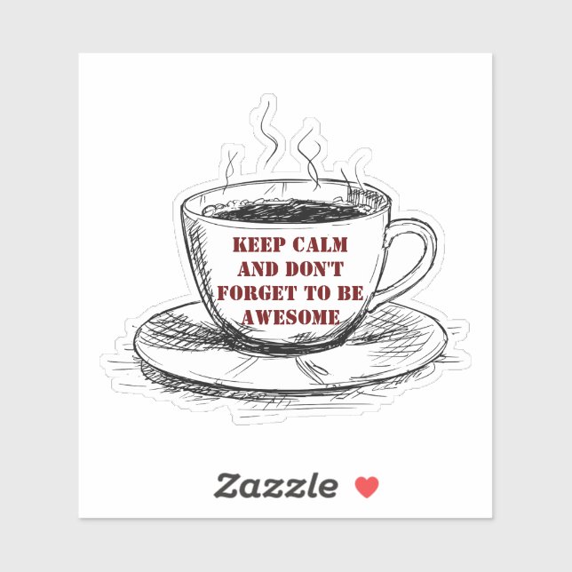Minimalist Black and White Coffee Mug (Sheet)