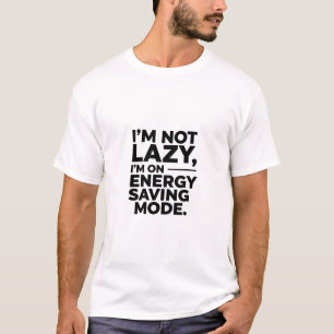 Minimalist Black and White Quote Design – I’m Not T-Shirt