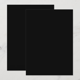 Minimalist Black Cat Silhouette  Invitation