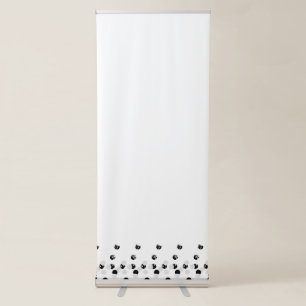 Minimalist Black Dot Banner   Modern Event Eleganc