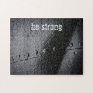 Minimalist black metal  jigsaw puzzle