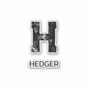 MINIMALIST BLACK ONE LETTER MONOGRAM NAME CLEAR