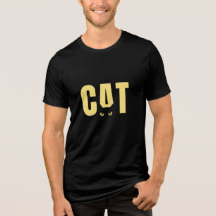 Minimalist Black T-Shirt – Stylish & Comfortable E Tri-Blend Shirt