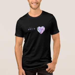 Minimalist Black T-Shirt – Stylish & Comfortable Tri-Blend Shirt