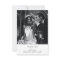 Minimalist Black White Art Deco Wedding Photo