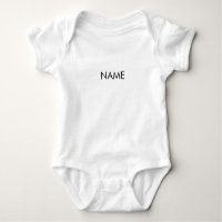 Minimalist black white custom name text monogram 