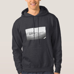 Minimalist Black & White Inspirational Wall Art Hoodie