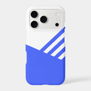Minimalist Blue and White Phone Case